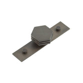 Nile Cupboard Knobs 40mm Plain Dark Bronze - Hoxton Kits
